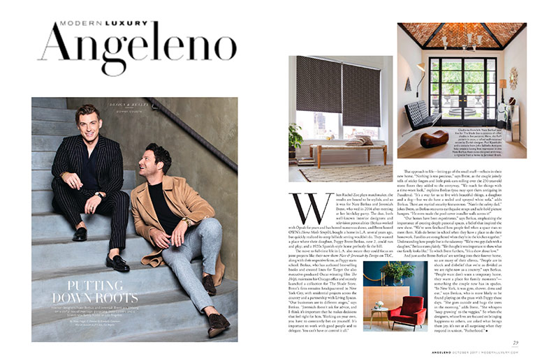 Angeleno Magazine October 2017 Nate Berkus